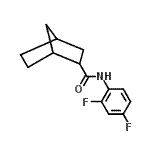 CAS#: 468744-12-9, N-(2,4-Difluorophenyl)Bicyclo[2.2.1]Heptane-2-Carboxamide