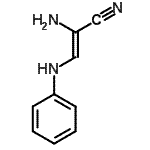 CAS#: 468747-47-9, (2Z)-2-Amino-3-Anilinoacrylonitrile