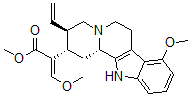 CAS#: 4697-66-9, (.alpha.E,2S,3R,12bS)-3-Ethenyl-1,2,3,4,6,7,12,12b-Octahydro-8-Methoxy-alpha-(Methoxymethylene)-Indolo[2,3-a]quinolizine-2-Acetic Acid Methyl Ester