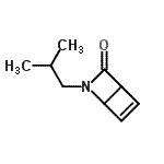 CAS 登录号：470661-07-5， 2-异丁基-2-氮杂双环[2.2.0]己-5-烯-3-酮