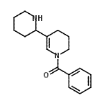 CAS 登录号：47077-87-2， 苯基[5-(2-哌啶基)-3,4-二氢-1(2H)-吡啶基]甲酮