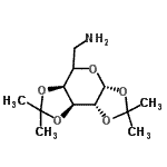 CAS#: 4711-01-7, 1-[(3aR,5aS,8aS,8bR)-2,2,7,7-Tetramethyltetrahydro-3aH-bis[1,3]dioxolo[4,5-b:4',5'-d]pyran-5-yl]methanamine
