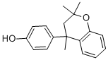CAS#: 472-41-3, 4-(3,4-Dihydro-2,2,4-Trimethyl-2H-1-Benzopyran-4-Yl)Phenol