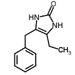 CAS 登录号：472995-86-1， 4-苄基-5-乙基-1,3-二氢-2H-咪唑-2-酮