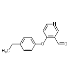 CAS#: 473255-77-5, 4-(4-Ethylphenoxy)Nicotinaldehyde