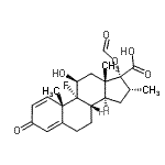 CAS#: 473273-04-0, (11beta,16alpha,17alpha)-9-Fluoro-17-(Formyloxy)-11-Hydroxy-16-Methyl-3-Oxoandrosta-1,4-Diene-17-Carboxylic Acid
