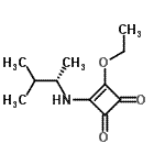 CAS#: 473733-72-1, 3-Ethoxy-4-{[(2S)-3-Methyl-2-Butanyl]Amino}-3-Cyclobutene-1,2-Dione