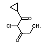 CAS 登录号：473924-03-7， 2-氯-1-环丙基-1,3-戊烷二酮
