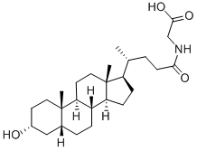 CAS#: 474-74-8, N-[(3a,5b)-3-Hydroxy-24-Oxocholan-24-Yl]- Glycine