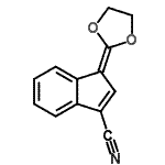 CAS#: 474024-38-9, 1-(1,3-Dioxolan-2-Ylidene)-1H-Indene-3-Carbonitrile