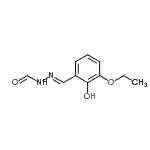 CAS#: 474395-07-8, N'-[(E)-(3-Ethoxy-2-Hydroxyphenyl)Methylene]Formic Hydrazide