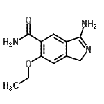 CAS#: 474554-90-0, 3-Amino-6-Ethoxy-1H-Isoindole-5-Carboxamide