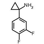 CAS#: 474709-85-8, 1-(3,4-Difluorophenyl)Cyclopropanamine