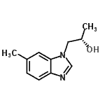 CAS#: 475215-87-3, (2S)-1-(6-Methyl-1H-Benzimidazol-1-Yl)-2-Propanol