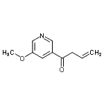 CAS#: 475288-19-8, 1-(5-Methoxy-3-Pyridinyl)-3-Buten-1-One