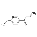 CAS#: 475288-20-1, 1-(6-Methoxy-3-Pyridinyl)-3-Buten-1-One