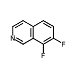 CAS#: 475994-57-1, 7,8-Difluoroisoquinoline