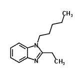 CAS#: 476324-86-4, 2-Ethyl-1-Pentyl-1H-Benzimidazole