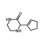 CAS#: 476364-38-2, 3-(1-Cyclopenten-1-Yl)-2-Piperazinone