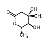 CAS#: 476468-29-8, (4S,5R,6S)-4,5-Dihydroxy-4,6-Dimethyltetrahydro-2H-Pyran-2-One