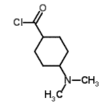 CAS 登录号：476493-04-6， 4-(二甲基氨基)环己烷羰基氯化物