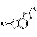 CAS#: 476608-77-2, 7-Methyl-2,3-Dihydro[1,3]Thiazolo[5,4-e][1,3]Benzothiazol-2-Amine