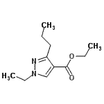 CAS 登录号：476687-36-2， 乙基1-乙基-3-丙基-1H-吡唑-4-羧酸酯
