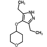 CAS#: 476692-22-5, 3,5-Diethyl-4-(Tetrahydro-2H-Pyran-4-Yloxy)-1H-Pyrazole