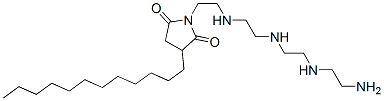 CAS#: 47688-63-1, 1-[2-[[2-[[2-[(2-Aminoethyl)Amino]Ethyl]Amino]Ethyl]Amino]Ethyl]-3-Dodecylpyrrolidine-2,5-Dione