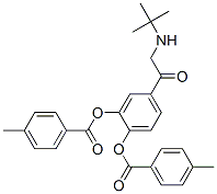 CAS#: 47749-96-2, 4-[[(1,1-Dimethylethyl)Amino]Acetyl]-1,2-Phenylene Di-p-Toluate