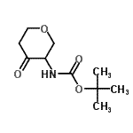 CAS#: 477584-38-6, Tert-Butyl N-(4-Oxotetrahydropyran-3-Yl)Carbamate