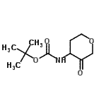 CAS#: 477584-42-2, 2-Methyl-2-Propanyl (3-Oxotetrahydro-2H-Pyran-4-Yl)Carbamate