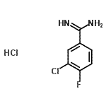 CAS#: 477844-52-3, 3-Chloro-4-Fluorobenzenecarboximidamide Hydrochloride (1:1)
