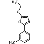 CAS 登录号：477867-67-7， 5-乙氧基-2-(3-甲基苯基)-1,3-恶唑