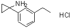 CAS#: 477956-26-6, 1-(3-Ethylphenyl)Cyclopropanamine Hydrochloride (1:1)