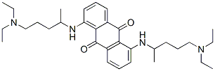 CAS 登录号：47798-39-0， 1,5-二((4-(二乙基氨基)-1-甲基丁基)氨基)-9,10-蒽二酮