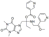 CAS#: 47798-98-1, [1-(1,3-Dimethyl-2,6-Dioxo-Purin-7-Yl)-3-[Methyl-[2-(Pyridine-3-Carbonyloxy)Ethyl]Amino]Propan-2-Yl] Pyridine-3-Carboxylate