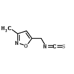 CAS 登录号：478016-02-3， 5-(异硫氰酸基甲基)-3-甲基-1,2-恶唑