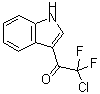 CAS#: 478065-02-0, 2-Chloro-2,2-Difluoro-1-(1H-Indol-3-Yl)Ethanone