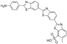 CAS#: 47812-48-6, 2''-(4-Aminophenyl)-6-Methyl[2,6':2',6''-Terbenzothiazole]-7-Sulfonic Acid