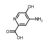 CAS 登录号：478169-54-9， 4-氨基-5-羟基-2-吡啶羧酸