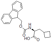 CAS#: 478183-62-9, (alphaS)-alpha-[[(9H-Fluoren-9-Ylmethoxy)Carbonyl]Amino]-Cyclobutanepropanoic Acid