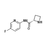 CAS#: 478913-28-9, (2S)-N-(5-Fluoro-2-Pyridinyl)-2-Azetidinecarboxamide