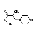 CAS#: 479065-31-1, Methyl 2-Methyl-3-(1-Piperazinyl)Propanoate