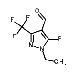CAS 登录号：479638-63-6， 1-乙基-5-氟-3-(三氟甲基)-1H-吡唑-4-甲醛