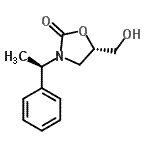 CAS 登录号：480424-72-4， (5S)-5-(羟基甲基)-3-[(1R)-1-苯基乙基]-1,3-恶唑烷-2-酮