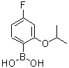 CAS 登录号：480438-59-3， (4-氟-2-异丙氧基苯基)硼酸