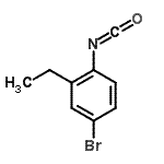 CAS#: 480439-24-5, 4-Bromo-2-Ethyl-1-Isocyanatobenzene