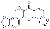 CAS#: 481-99-2, 2-(1,3-Benzodioxol-5-yl)-3-methoxy-pyrano[6,5-e][1]benzoxol-4-one