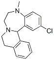CAS#: 48187-65-1, (+)-5,6,7,9,10,14beta-Hexahydro-2-Chloro-5-Methylisoquino[2,1-d][1,4]Benzodiazepine